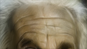 Denkerstirn von Einstein Denkerstirn von Einstein