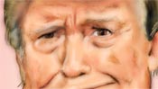 Donald Trump Augen