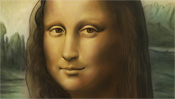 Das Lächeln der Mona Lisa (digitale Kopie)