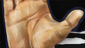 Linke Hand von Picasso