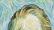 Stirn und Haare von van Gogh