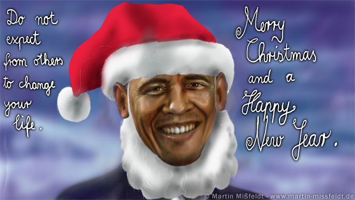 Barack Obama (Weihnachtsmann)