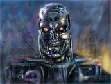 Terminator Nicolas Sarkozy - Speedpainting