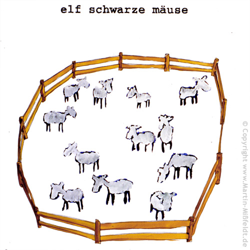 elf schwarze mäuse