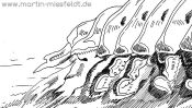 Zeichnung Fangschreckenkrebs (Skizze) (Detail 3)