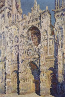 Kathedrale von Rouen (bei strahlender Sonne) vonClaude Monet