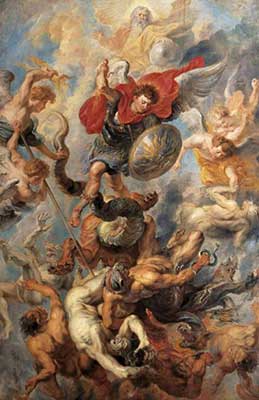 Der Engelsturz vonPeter-Paul Rubens