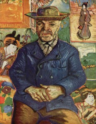 Porträt Père Tanguy vonVincent van Gogh