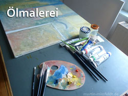Malen für anfänger: fetter Fettfleck