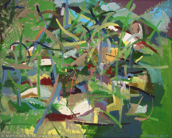 Ölmalerei (Martin Mißfeldt, Öl auf Leinwand, 80 x 100 cm, 1998)