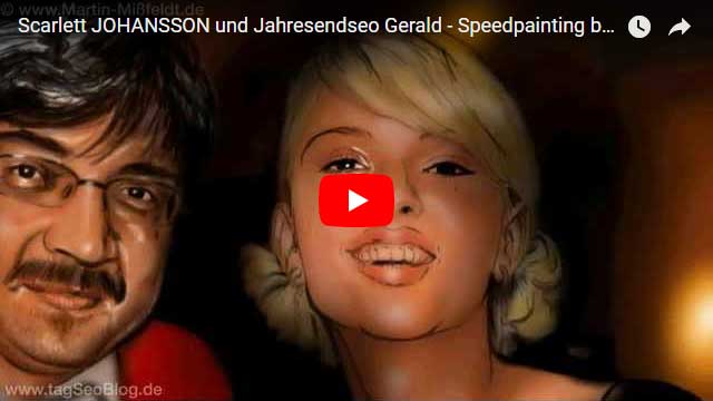 Scarlett Johannson und Gerald Steffens (Speedpainting)
