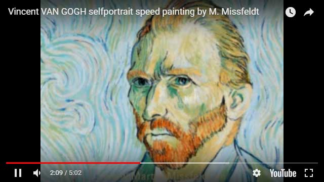 Vincent van Gogh - Photoshop Malerei